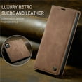 thumbnail image 2 of CaseMe for iPhone 14 Pro, Wallet Case Soft PU Leather Flip Case Magnetic Stand Flip Protective Cover Leather Case with ID & Credit Card Slots Holder Case-Coffee, 2 of 8