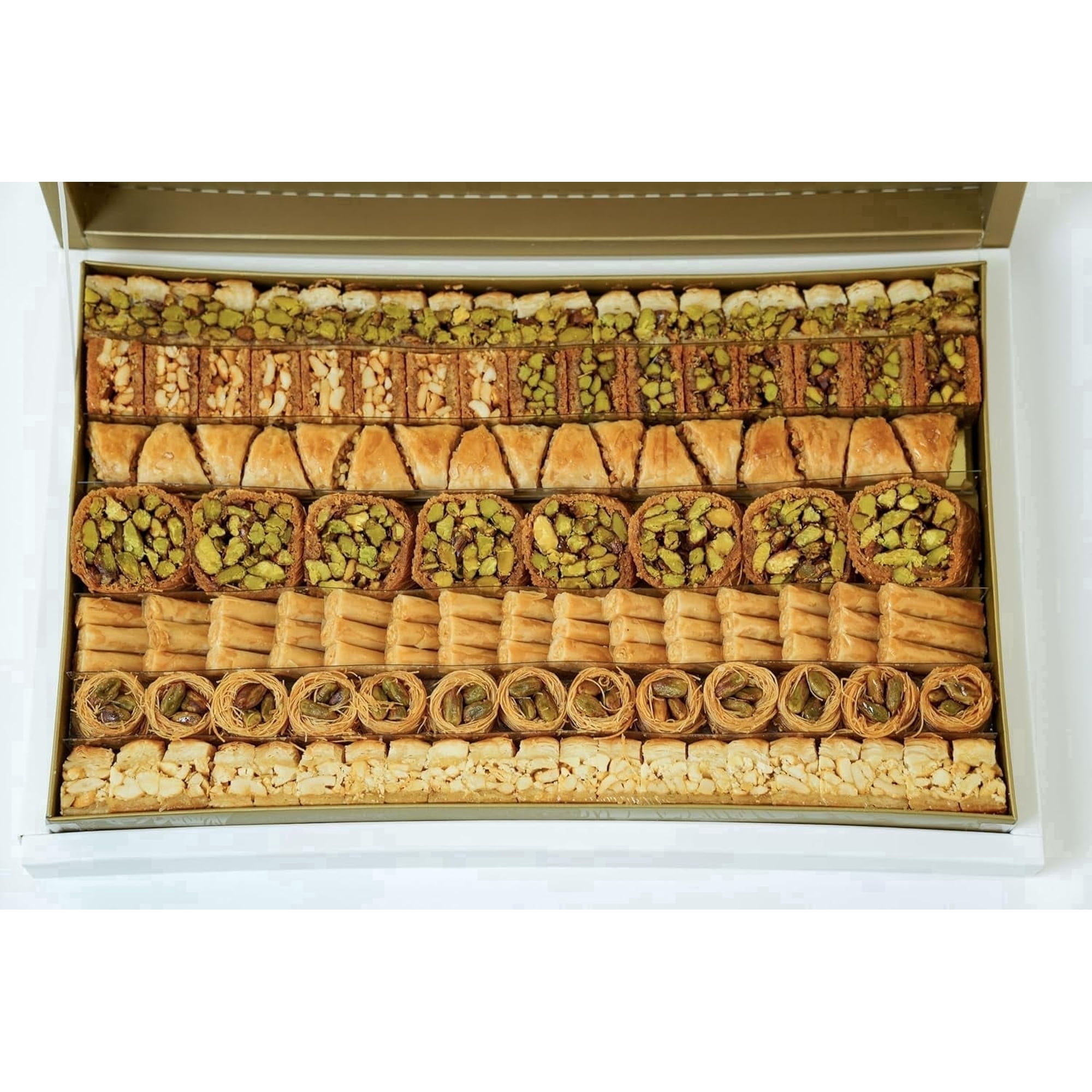 Zaitoune Mixed Cashew & Pistachio Baklava Gift Box, 1000g