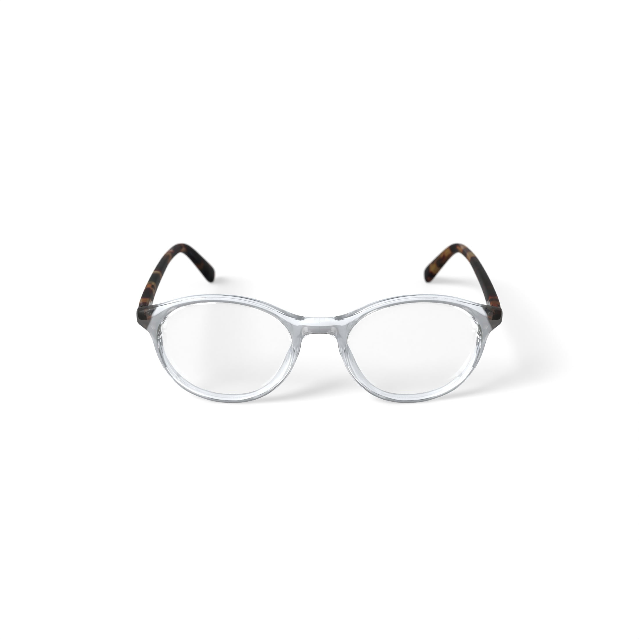 Nautica Women's Round Eyeglasses, NLO5005, Crystal, 49-18-140, with Case Nautica Women's Round Eyeglasses, NLO5005, Crystal, 49-18-140, with Case