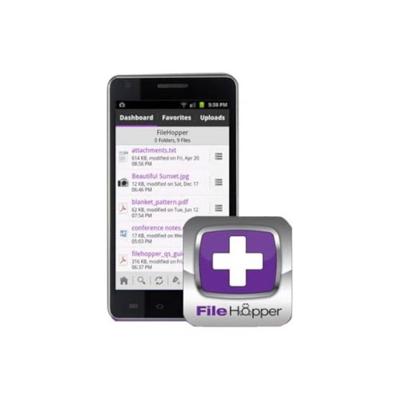 Security Coverage SECUREIT5GBM 5 GB de almacenamiento para la app FileHopper