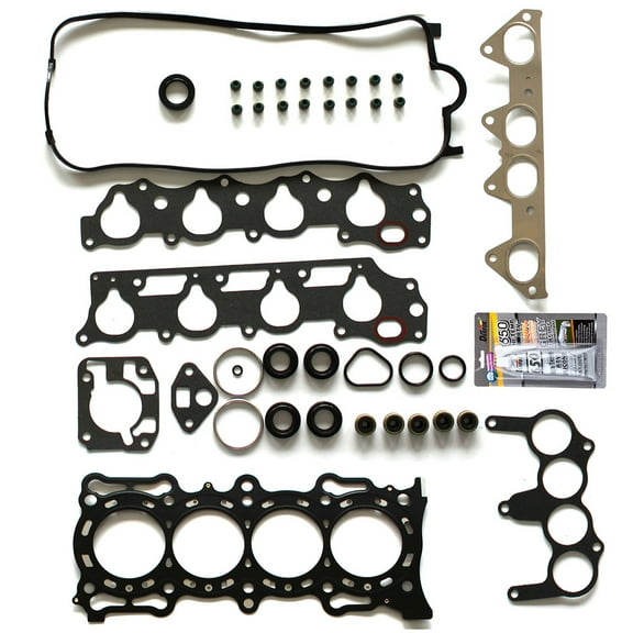 ECCPP Engine Replacement Head Value cover Gasket Sets Compatible with 1998 1999 2000 2001 2002 for Honda for Accord 2-Door 2.3L EX Coupe HS26155PT-52 HS54216A