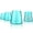 Double Old Fashion Glasses (4-Piece), variant on Artland Soho Optic 14 oz Goblet, Set of 4 - Elegant Design, Versatile Use for Wine, Cocktails, Beverages, Durable Construction, Great for Gatherings, Easy to Clean, Thoughtful Gift Idea (Turquoise)
