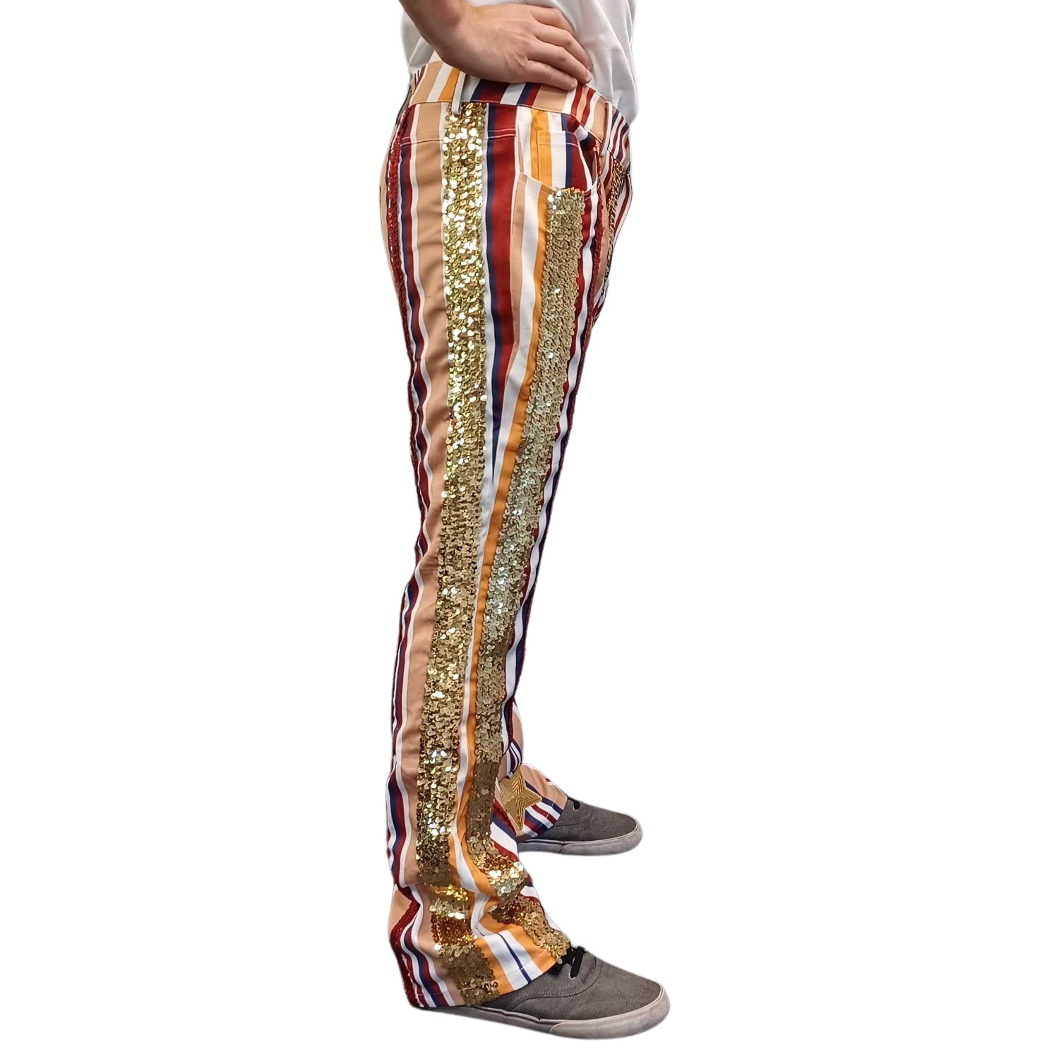 Coach Beard Magic Trousers Striped Pants