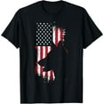 thumbnail image 2 of German Shepherd American Flag Shirt USA Patriotic Dog Gift T-Shirt, 2 of 3