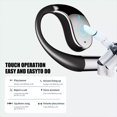 thumbnail image 2 of Matsuzay Auriculares Bluetooth con AI Assistant ABS Silicona 10m Distancia de conexión Auriculares Bluetooth Auriculares Cables de audio/vídeo beige versión normal, 2 of 6