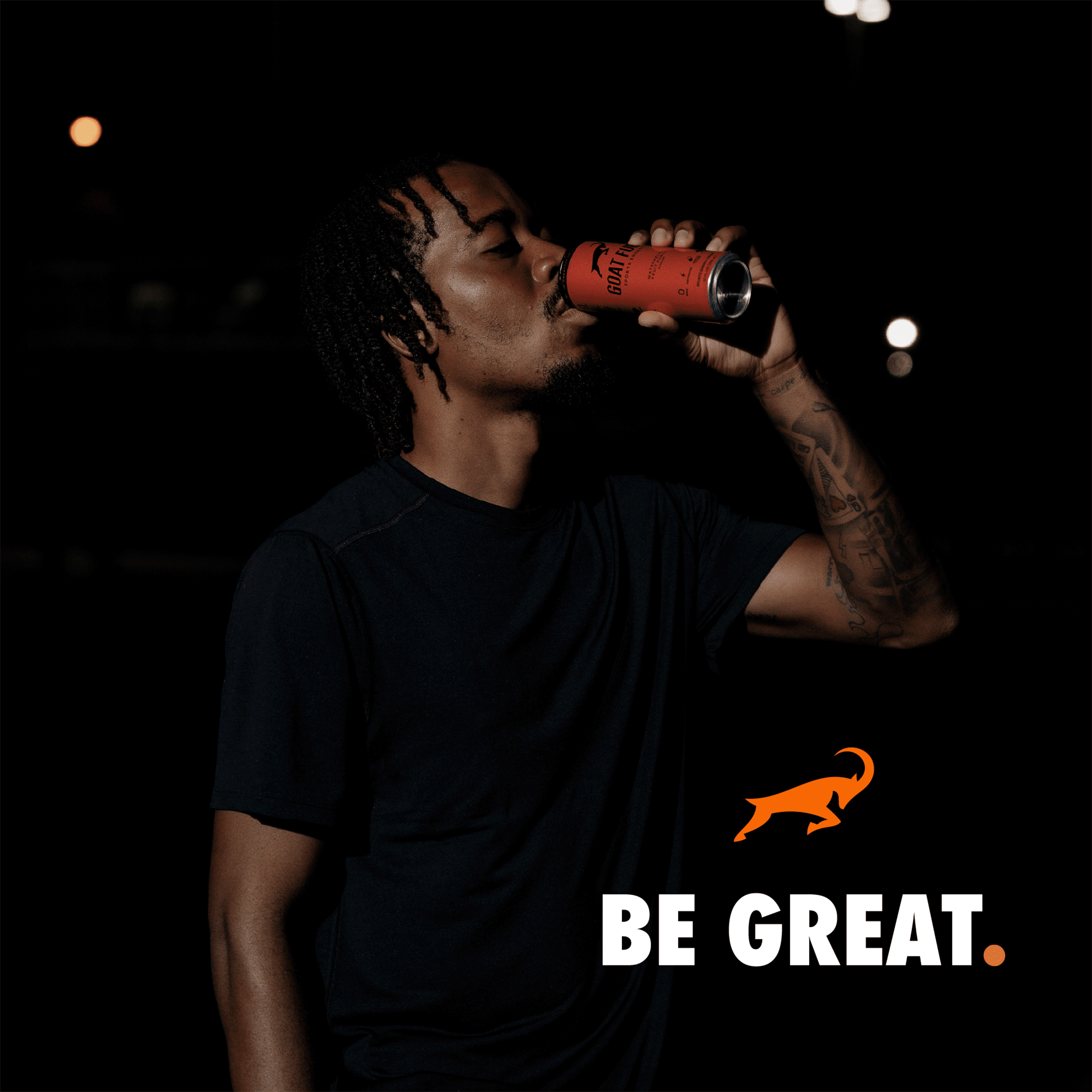 G.O.A.T. Fuel Sports Energy Drink, Watermelon Fruit Punch, 12-oz