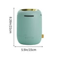thumbnail image 3 of 8.26" Plastic Aromatherapy Incense Box - Mosquito Repellent Ash Catcher for Indoor/Camping (Pink/Green/Yellow/Gray), 3 of 6