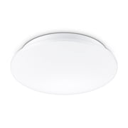 Philips LED 90-Watt 11 Slim Drum Ceiling Light, Frosted Daylight, Dimmable, Flush Mount (1-Pack)