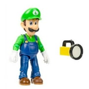 The Super Mario Bros. Movie 2023 - 5 inch Feature Luigi Action Figure with Accessory (NEW)