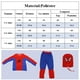 thumbnail image 2 of Superhéroe Spiderman Disfraz de Ropa Niño Disfraz Niños Juniors Cosplay Trajes Rojo Azul L Keepreal ZZX/Actuaciones/Cosplay, 2 of 6