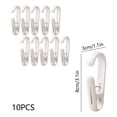 thumbnail image 3 of Double Headed Long Tail Clip Hook Multifunctional Hook Clip Kitchen Bathroom Hanging Storage Fixed Clip, 3 of 6