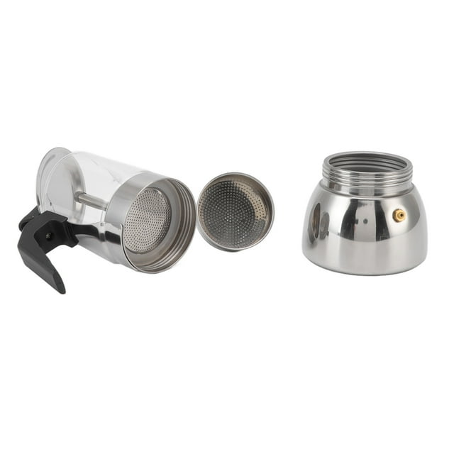 Pot De Acero De Acero Inoxidable Portátil Italiana Café Home Cafe
