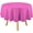 Bright Hot Pink, variant on 60inch Round Table Cloth, Blush Pink Tablecloths Washable Table Cover for Kitchen Dinning Party Tabletop Modern Decoration