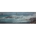 thumbnail image 2 of Lewis, Sheldon 24x11 White Modern Wood Framed Museum Art Print Titled - Coastal Drift Wood, 2 of 4