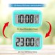 thumbnail image 4 of Digital Alarm Clock with Indoor Temperature,for Bedrooms Heavy Sleepers Kids Travel Bathroom Desk Smart Clock, 4 of 5
