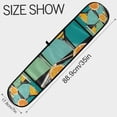 thumbnail image 3 of Yayeee Double Oven Mitt Kitchen Heat Resistant Baking 35" x7" Quilted Glove, Orange Glasses, 3 of 6