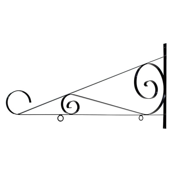 Hanging Sign Scroll Bracket - 36"