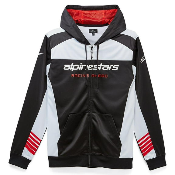 Alpinestars Sessions II Mens Zip-Up Hoody Black/White MD