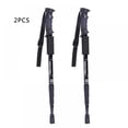 thumbnail image 1 of Magazine 2Pcs Aluminum Alloy Walking Pole Trekking Adjustable Anti Shock Ultra Light Alpinism Poles Telescopic Ultralight Hiking Travel Non-slip Stick, 1 of 9