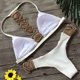 thumbnail image 5 of 1 juego de bikini trenzado artificial para mujer sexy traje de baño bikini trajes de baño HOMEMAXS MX10438147, 5 of 6