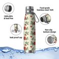 thumbnail image 4 of Floral 29oz Stainless Steel Insulated Thermos with Tea Filter, 360° Printed Travel Bottle, Leakproof BPA-Free,Anti-Slip Base, 304 Inner & 201 Outer, Vacuum Cup,Thanksgiving,Christmas, Spring,Flower, 4 of 6