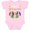 AD-Pink, variant on Guinea Pig Whisperer Boys or Girls Baby Bodysuit