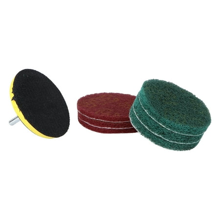 

Electric Drill Self-adhesive Disc Wheel Scouring Cloth Thickened Round Disk 4 -inch
