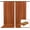 Dark Brown, variant on 2 Panels Dark Brown Backdrop Curtain, 10 x 10 Background Curtains for Parties, Weddings, Showers, Bachelorette Halloween, Christmas Birthday Party Photoshoot Backdrop Curtains Decorations