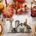thumbnail image 3 of Farmhouse Barn Placemats Set of 6, Country Farm Windmill Rustic Vintage Washable Wipeable Table Mats for Dining Tables, Indoor Outdoor Kitchen Place Mats for Holiday Party Table Decor, 3 of 9