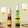 thumbnail image 3 of Cateissary Exprimidor de salsa de aceite con mango de presión de bomba, extrusora de repuesto reutilizable, accesorios para el hogar y el comedor Cocina y Comedor Rojo, 3 of 6