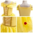thumbnail image 6 of HAWEE Princess Dresses for Girls Princess Costume Kids Off Shoulder Halloween Birthday Party Dress Up Clothes, 6 of 6