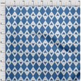 thumbnail image 4 of oneOone Viscose Chiffon Blue Fabric Check Argyle Fabric For Sewing Printed Craft Fabric By The Yard 42 Inch Wide, 4 of 5