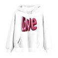 thumbnail image 5 of Sudadera con capucha para niños, cuello redondo, manga larga, ropa de abrigo para niños de talla mediana y grande, jersey, blusa de poliéster para niños, 5 of 5