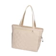 thumbnail image 4 of Bolsa de tenis para hombre y mujer, bolsa de gimnasio con compartimento para zapatos. Beige, 4 of 8