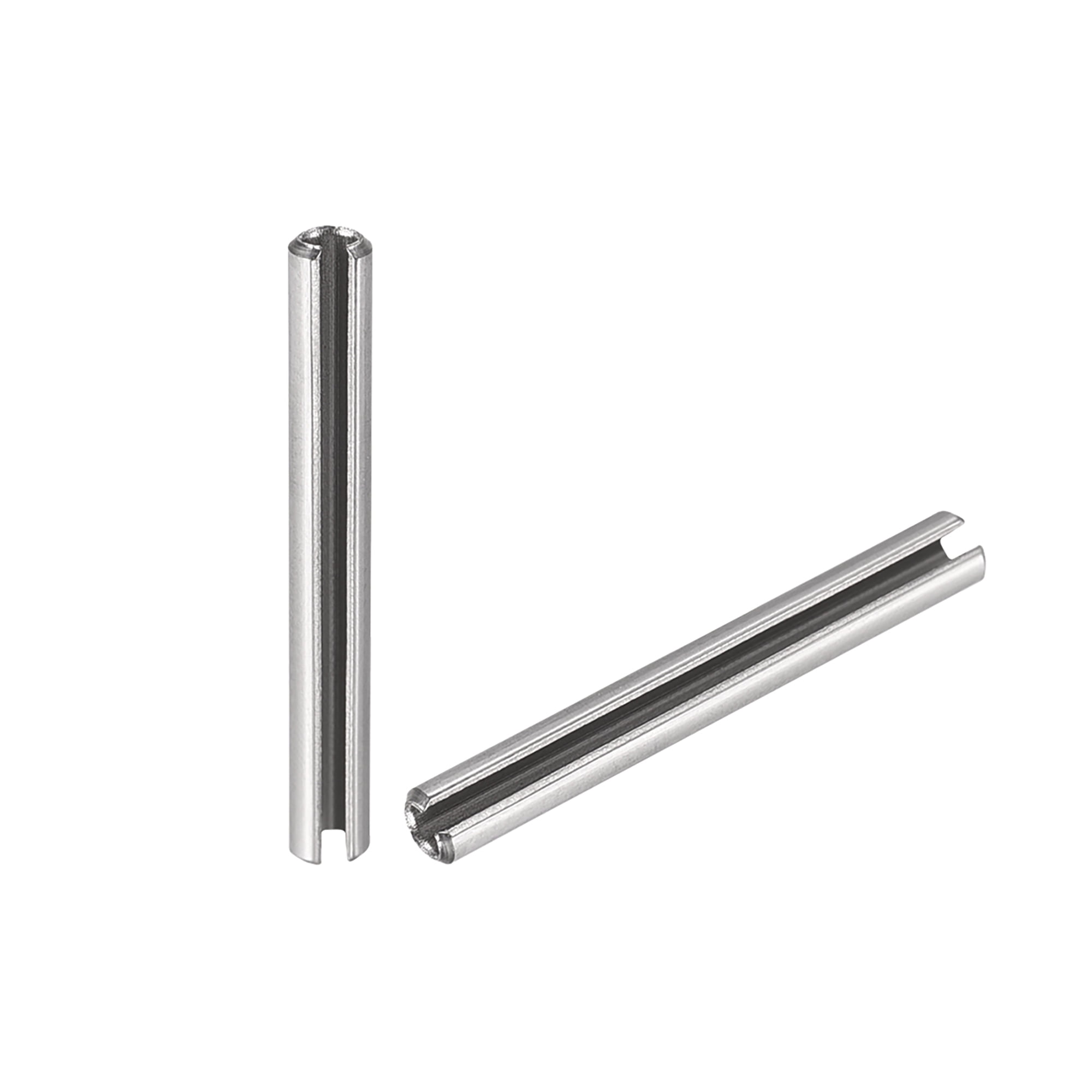 M5x20mm 304 Stainless Steel Split Spring Roll Dowel Pins 10Pcs