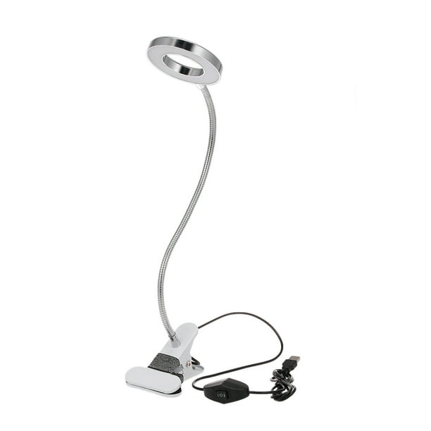Desk Lamp Eye Protection Clamp Clip, Usb Powered Table Lamp