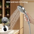 thumbnail image 6 of Beteliva High Pressure Handheld Shower Head with 8 Spray Modes, Detachable Showerhead Set, Water-Saving Design, with 60” Hose, 6 of 8