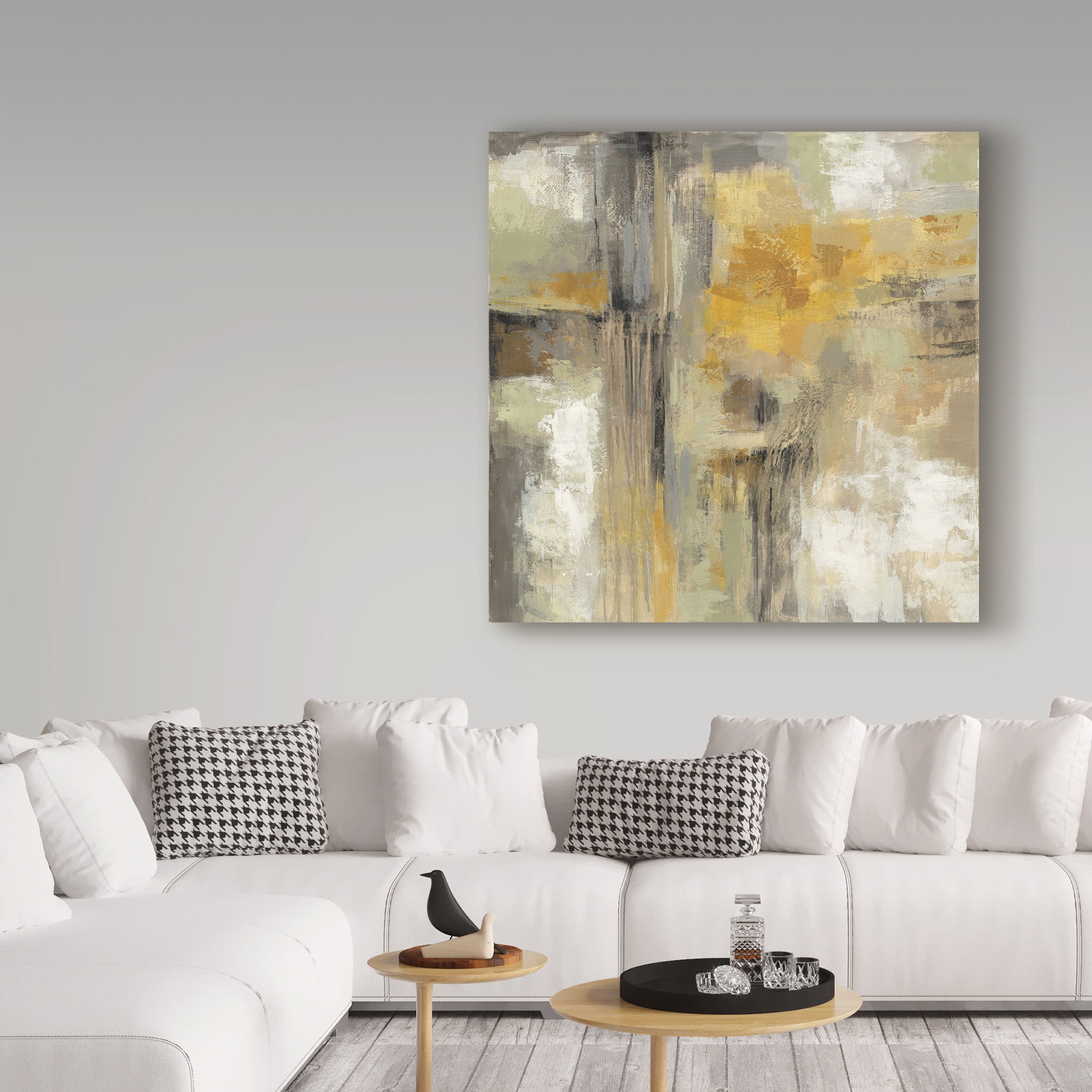 Trademark Fine Art 'Sun and Rain' Canvas Art by Silvia Vassileva