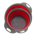 thumbnail image 1 of Colador de silicona plegable, colador de cesta de lavado de frutas y verduras, 2 uds. Fason CKCHHOW2V, 1 of 3