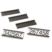 Label Holder, Mag, 3x6, Bk/Br, PK25 MC306