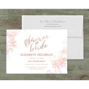 Ombre Deluxe Bridal Shower Invitation