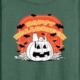 thumbnail image 3 of Peanuts - Peanuts Retro Halloween - Women's Lightweight French Terry Long Sleeve Shirt, 3 of 6