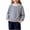 Blue-12, variant on VIPOIN Striped Long Sleeve Shirt for Kids, Crewneck Casual Soft Daily Top, Sizes 2-12 Years