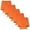 Orange, variant on Rubber Insulation with Bottom Can Diving Cloth Beer Cup Cover