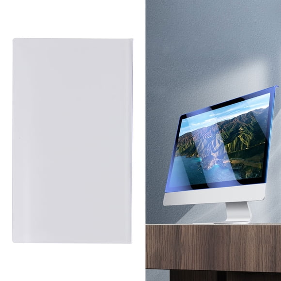 Computer Screen Protector, Computer Screen Eye Protector UV Removal Scratch Resistant Hanging Frame 23.6 To 23.8in for Office