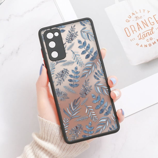 Funda protectora S22 Ultra para móvil, carcasa dura mate para Samsung S20 FE, Galaxy S21, A53, A33, A73, A52, A52s, 5G, A51, A32, A12, A72, A71 Fivean unisex