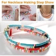 thumbnail image 6 of Tonsiki 4200Pcs Clay Beads Bracelet Making Kit,20 Colors 6mm DIY Letter Beads Set for Jewelry Necklace Earring Making Gifts, 6 of 9