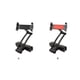 thumbnail image 5 of Sidaley Soporte plegable para reposacabezas de tableta, soporte para teléfono móvil para asiento trasero de vehículo, accesorios de cuna de aleación Ventana automotriz Rojo Sidaley VI017015-02, 5 of 6