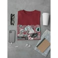 thumbnail image 3 of Retro Futuristic Collage T-Shirt Men -Image by Shutterstock, Male Medium, 3 of 4