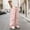 Pink, variant on Men's Casual Straight Leg Pants for Everyday Wear Relaxed Fit Trousers with Solid Design Spring Summer Comfort and Practical Outdoor Workwear for Men